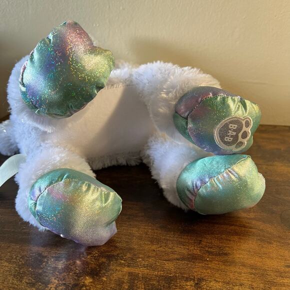 Build A Bear Glisten Reindeer Christmas Gift Plush Winter Unicorn Sparkle New - Picture 7 of 8